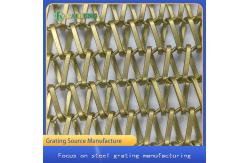 China Decorative Partition Diamond Aluminum Curtain Wall Mesh supplier