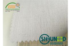 China Class Suit Bonded Interlining , Bump Interlining Canvas Fabric supplier