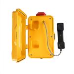 Ringdown Industrial Weather Resistant Telephone IP66-IP67 With Flashing Warning Lamp