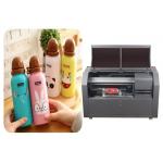 Automatic Cmykw Cylinder Uv Printer 5 Colors Bottle Label Painting Printing Length 150-300mm for sale