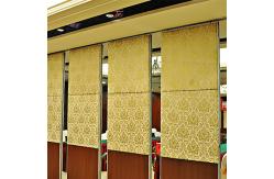 China Movable Partition Wall Systems With Aluminum Carrier Easy Sliding Wall For Boardroom supplier