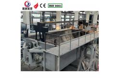 China Durability Automatic Rock and Roll Rotomolding Machine with Delta PLC Control supplier