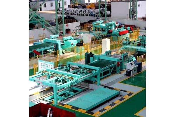 Heavy Duty Stainless Steel Cut To Length Machine Slitting PLC control