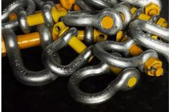China 1 Inch Standard  WLL 8.5 Tons Wide Body Shackles supplier
