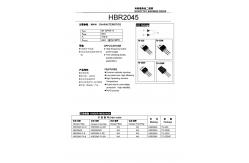 China Switching power supply 20A 200V Schottky Barrier Diode HBR2045 TO-220  TO-220HF supplier