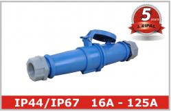 China 63A 380V Industrial Power Socket for IEC Electrical Power Connection supplier