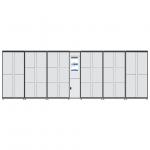 7-24 Hour Parcel Delivery Lockers Smart Custom With Software for sale