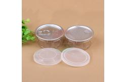 China 55ml Weed Spice Child Proof Clear Pet Jars With Easy Open Lid supplier