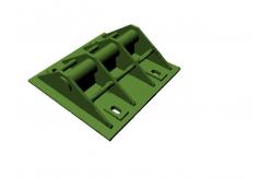 China 200 Model Temporary Bailey Bridge Parts Anti - Skid Surfacing Q460C Raw Material supplier