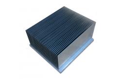 China Clear Alodined Aluminum Heatsink Extrusion Profiles 6063-T5 For Industry supplier