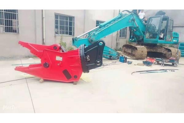 Wearable Excavator Pulverizer Attachment High Strength Hydraulic Concrete Muncher