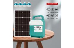 China Off Grid Solar Energy Power Lighting Kit System Rechargeable Mini DC Portable supplier