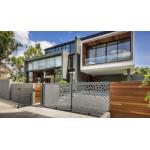 Customized Aluminium Fences And Gates Swing Rustproof Features for sale