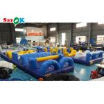 Adult Inflatable Interactive Game 36ft Giant Inflatable Obstacle Course