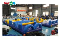 China Adult Inflatable Interactive Game 36ft Giant Inflatable Obstacle Course supplier