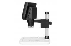 China Brightness Adjustable Digital LCD Microscope DC 5V/1A Manual Focus 5mm To 80mm supplier