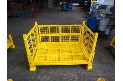China Electrostatic Spraying Wire Mesh Security Cage For Warehouse Storage supplier