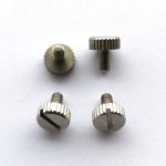 M2.5X6 Stainless Steel Machine Screws knurled head passivated for sale