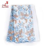 15 Yards stretch Suitcases Embroidered Lace Fabric For Clothes for sale