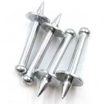 Construction Shooting Nails Silver 3.7mm*60mm NK HDD Galvanized Nails for sale