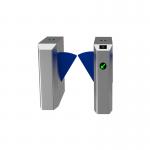 Pedestrian Access Entry Flap Barrier Gate Multiple Mode Control Single / Double Passage for sale