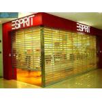 1.8mm Sturdy Polycarbonate Slat Clear View Roller Shutters for sale