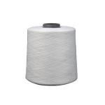 China Ring Spun Leather Sewing Thread High Tenacity White Bright Color for sale