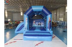 China Suppiler Inflatable Frozen Princess Elsa Bouncy House With Slide Combo supplier