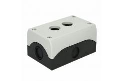 China Eaton Grey Plastic M22 Push Button Enclosure - 2 Hole 22mm Diameter supplier