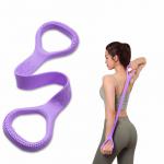 Figure 8 Fitness Resistance Band Arm Back Shoulder Exercise Elastic Rope Stretch Fitness Band For Physical Therapy Yoga for sale