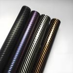 High Heat Tolerant Carbon Fiber Wrap Vinyl With Effortless Wet Application