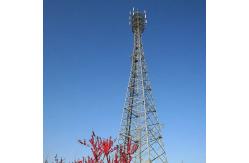 China Inside Ladder 45m Three Legged Transmission Lattice Tower 120km / H Free Standing supplier