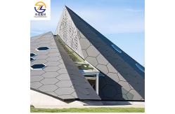 China Custom Perforated Aluminum Curtain Wall With LED Lighting Perforated Aluminium Plate supplier