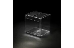 China Custom Clear Pet Plastic Box Transparent Folding for Gift Packaging supplier