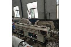 China Pvc Water Supply Plastic Pipe Extrusion Line Easy Operate And Maintenance supplier