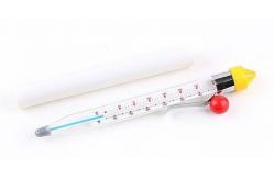 China Red Cooking Thermometer For Deep Frying , Instant Read Kitchen Thermometer High Safety supplier