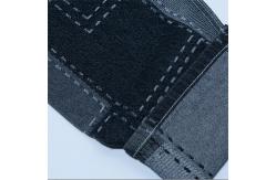 China Denim Line Lattice Print Fabric 108×56 , 9OZ Stretch Jacquard Fabric 170cm Width supplier