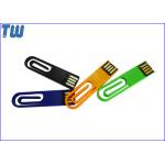 Plastic Paper Clip 128GB Thumb Drives Flash 2IN1 Office Useful for sale
