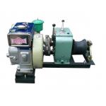Heavy Lifting 3T Cable Winch Puller , Nimble Operation Gas Powered Winch for sale