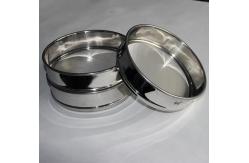 China Safe Edge Woven Wire Mesh Sieves 3µM-125mm Aperature Pharmacopoeia Analysis Applied supplier