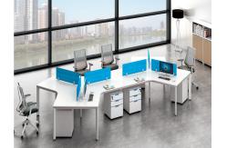 China Office Stand Computer Partition Workstation Tables With Cabinets Height Adjustable supplier
