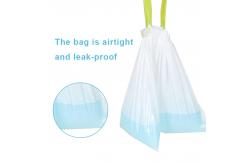 China LDPE Plastic Disposable Commode Liners For Bedside Portable Toilet Chair supplier