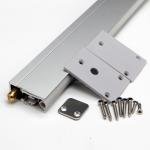 Mute Automatic Door Bottom Seals With Fully U Shape Silicone Strips