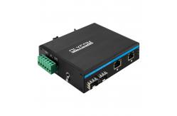 China 4 Port Gigabit Network Switch SFP Fiber Industrial Unmanaged CE Fanless supplier