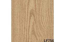 China Woodgrain Plastic Veneer Sheets PVC Laminate For Wall supplier