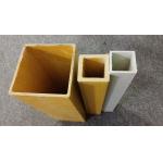 High Strength Frp Pultruded Pipe Fiberglass Square Tube For Building Industry for sale