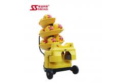 China Internal Serve Direction Football Machine , ABS Material Soccer Pitching Machine supplier