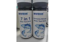 China 7 In 1 Aquarium FSC Drinking Water Analysis Kit Strips 100/Pack supplier