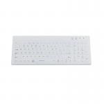 Anti Virus Bluetooth Wireless Silicone Medical Keyboard With 12 Function Keys Numeric Keypad for sale
