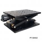 165mm×280mm Manual Lab Jack Fine Grinding Lead Screw Drive